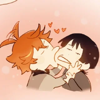 ❤️‍🔥 emoji чискары встречаются | cr: fenkko on twt Telegram sticker 12 of 71