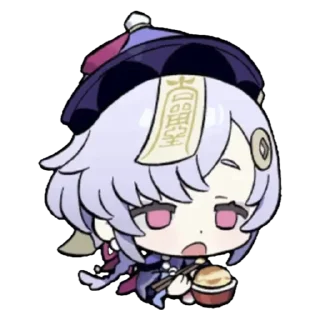 💚 emoji Genshin Impact chibi Telegram sticker 24 of 30