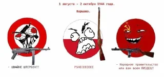 Sticker from polski kretyn