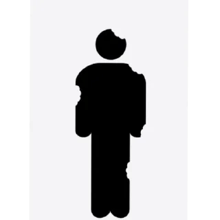 Sticker from Чёрные человек