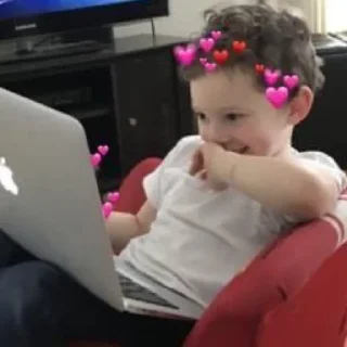 😍 emoji boy Telegram sticker 16 of 30