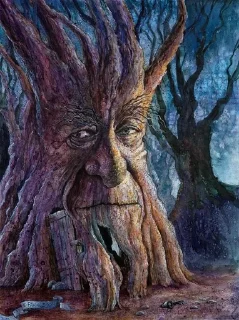😏 emoji Trees with deep meaning Telegram sticker 6 of 34