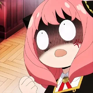 😡 emoji Семья шпиона @anime_sticks Telegram sticker 8 of 20