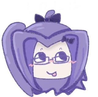 🎤 emoji CHIBI OCS 🥺 Telegram sticker 6 of 76