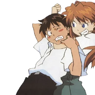Sticker from Average Evangelion Enjoyer
