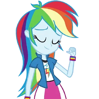 😌 emoji My little pony Telegram sticker 6 of 108