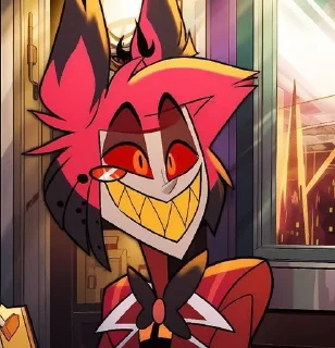 Sticker from THE radio demon
