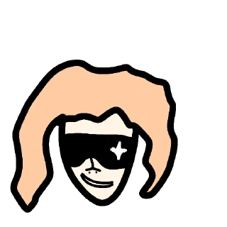 😎 emoji Кира Telegram sticker 10 of 13