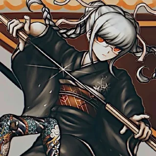 🗡 emoji ☆•Peko Pekoyama•☆ Telegram sticker 8 of 37