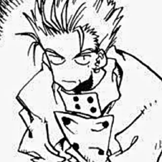 😐 emoji trigun maximum Telegram sticker 9 of 65