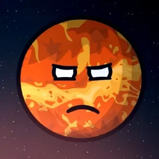 😠 emoji Шаранутый Космос Telegram sticker 9 of 21
