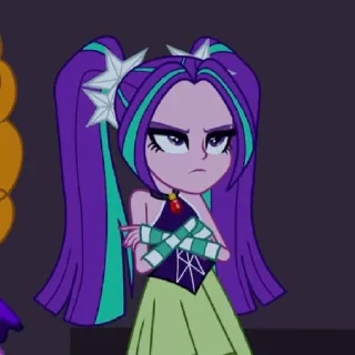 🎆 emoji Aria Blaze | @MLPstick Telegram sticker 21 of 50