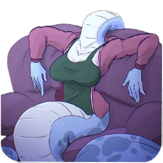 😴 emoji Snakes and.. full :) Telegram sticker 10 of 15