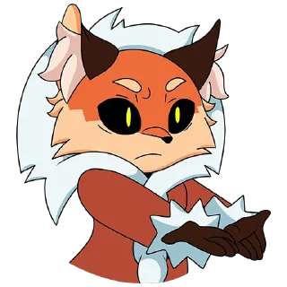 😐 emoji Лиса Алиса Telegram sticker 21 of 48