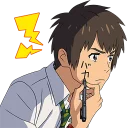 ⚡ emoji Your Name :: @line_stickers Telegram sticker 3 of 80