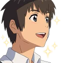 😍 emoji Your Name :: @line_stickers Telegram sticker 15 of 80