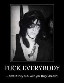 Sticker from Izzy Stradlin
