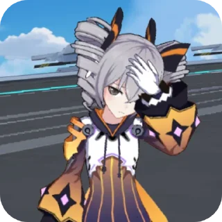 👍 emoji Honkai bluat Telegram sticker 16 of 19