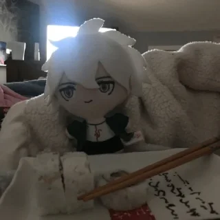 🍚 emoji ☀️Nagito_plush☀️ Telegram sticker 17 of 30