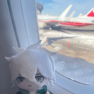🛩️ emoji ☀️Nagito_plush☀️ Telegram sticker 15 of 30