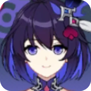 👍 emoji Honkai bluat Telegram sticker 7 of 19