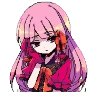 🌺 emoji Жизель! [  @fekilx  ] Telegram sticker 7 of 68