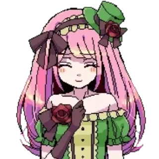 🌺 emoji Жизель! [  @fekilx  ] Telegram sticker 12 of 68