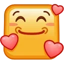 🥰 emoji Square Emoji @xkysluv Telegram sticker 13 of 120