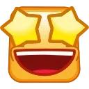 🤩 emoji Square Emoji @xkysluv Telegram sticker 24 of 120