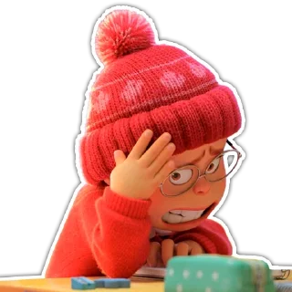 😬 emoji Turning Red (@ganstfeveral) Telegram sticker 7 of 97