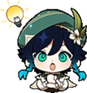 💡 emoji Venti Bard Telegram sticker 3 of 41