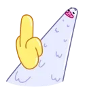 🖕 emoji Long Goose Telegram sticker 22 of 33