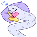 😴 emoji Long Goose Telegram sticker 17 of 33