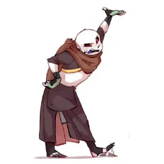 🌈 emoji Инк Санс Telegram sticker 6 of 30