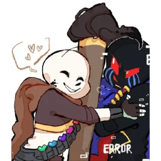 🌈 emoji Инк Санс Telegram sticker 19 of 30