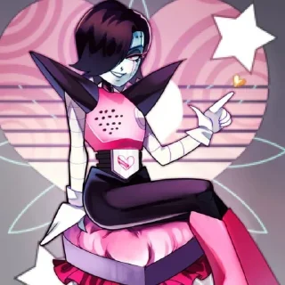 ✌️ emoji Mettaton by @naixbokxvs Telegram sticker 18 of 25