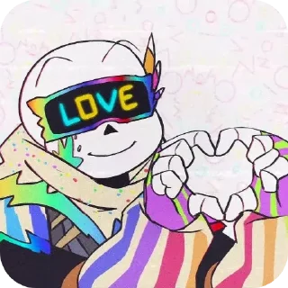 Sticker from Фреш!Инк санс