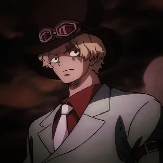 🙇 emoji Sabo | one piece | by @ahoust Telegram sticker 11 of 69