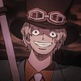 😀 emoji Sabo | one piece | by @ahoust Telegram sticker 9 of 69