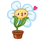 Sticker from Live Flowers