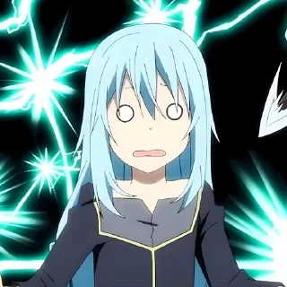 😱 emoji Перерождение в слизь @anime_sticks Telegram sticker 16 of 20
