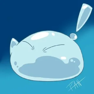 ❤️ emoji @anime_stickerr О моём перерождении в слизь Telegram sticker 19 of 30