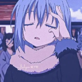 😤 emoji @anime_stickerr О моём перерождении в слизь Telegram sticker 13 of 30