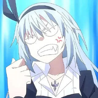 😠 emoji Перерождение в слизь @anime_sticks Telegram sticker 17 of 20
