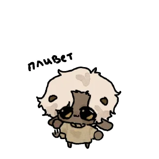 Sticker from Малыш Эни
