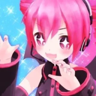Sticker from teto kasane