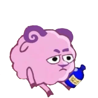 😐 emoji I love Smeshariki Telegram sticker 12 of 95