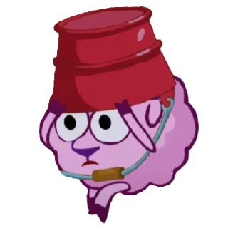 😰 emoji I love Smeshariki Telegram sticker 22 of 95