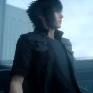 🌟 emoji NOCTIS IS MY HERO Telegram sticker 20 of 38