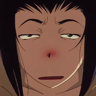 ❤️ emoji @Anime_stickery Faye Telegram sticker 19 of 25